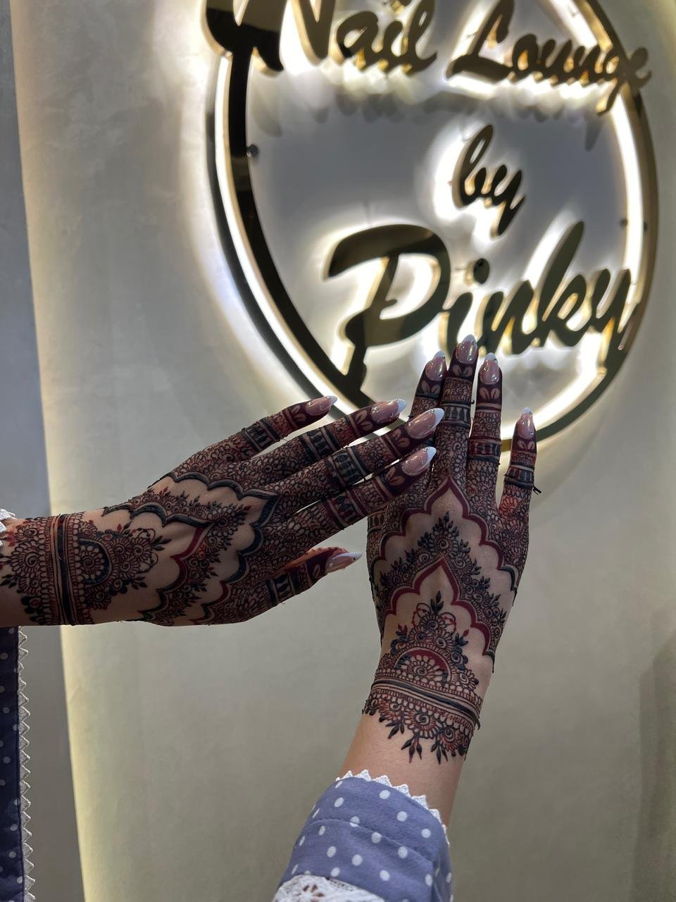 Mehndi & French Tip Bridal Harmony